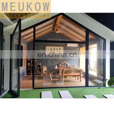 Nice Quality  Casement Door Aluminium Pivot Swing Entrance Office Aluminum Door