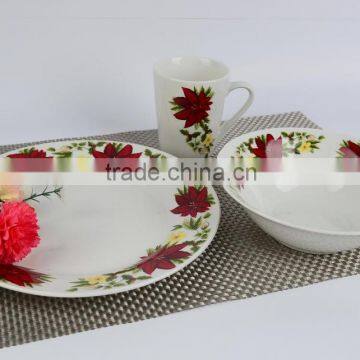 porcelain dinner set for christmas decal christmas ceramics ceramic dinner set