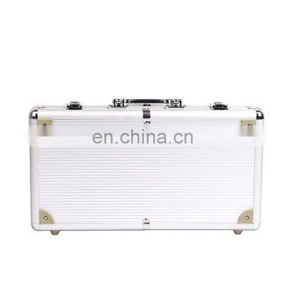 Aluminum Case ABS Custom Luxury Casino Texas Monte Carlo 300 Premium Poker Chip Set photo-4