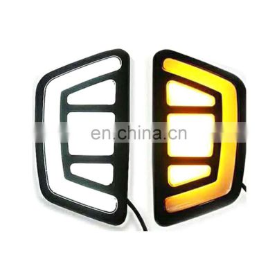 DRL white+yellow for 2015+ FORD RANGER