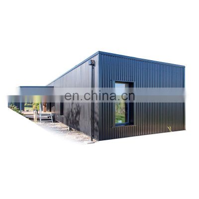 Multifunctional already built 3 bedroom folding house/expanda container house luxury prefabricated