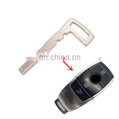 For Mercedes Benz 2017 E Class W213 2018 S Smart Car Key Blade Emergency Insert Key Fob Replacement