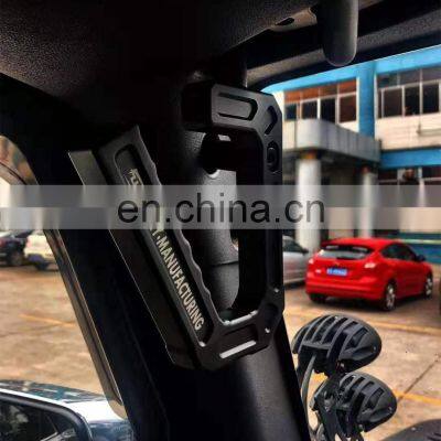 Aluminum 07+ Interior Accessories Black Armor A-pillar Handle for Jeep Wrangler JK for Jeep Auto Parts From Maiker