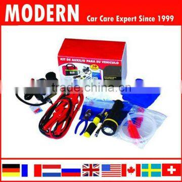 Auto Frist Aid Tool Set with air compressor