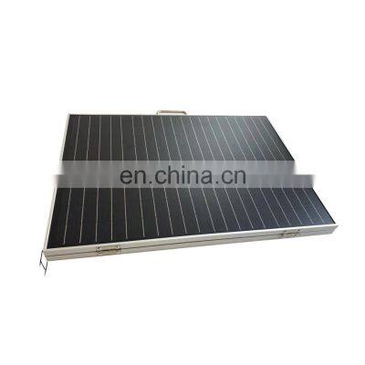 china roof mini the solar panel kit cheap price 120W bifacial folding paneles solares portable foldable solar panels for home