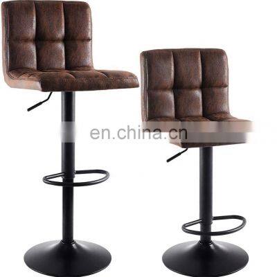 Popular Vintage Commercial Bar Chair Adjustable Bar Stool photo-2
