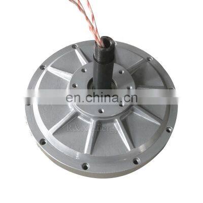 1KW 500RPM Axial Flux Coreless Disc Type AC Permanent Magnet Generator 20.0kg With Wood Package