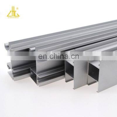 ZHONGLIAN Anodized Brushed Surface Extrusion Aluminium Profile for door and window