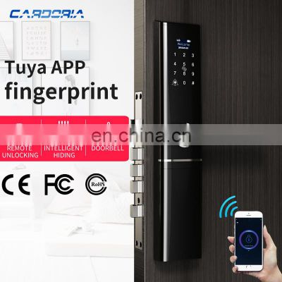 2021 Modern Design BLT Smart phone control smart lock,fingerprint lock,electronic lock digital door lock system