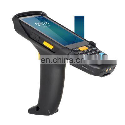 Rugged Android 9.0 2D Barcode Scanner Keypad Mobile Data Collector With Pistol Grip Battery Cradle Option photo-2
