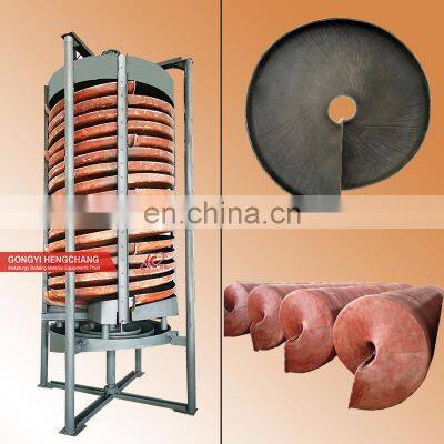 High Efficient Chromite Gold Ore Spiral Chute for Sale With 6s Shaking Table