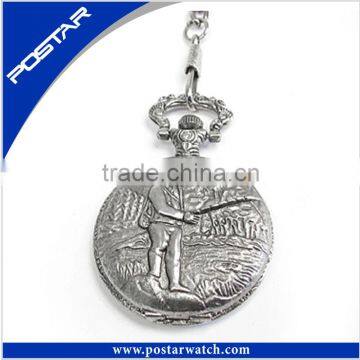 New products Style and stainless steel Alloy Stainless Steel Case Material mechanical pocket watch