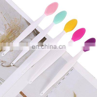 Silicone Lip Scrub Exfolitor Facial Kit for Women Nose Brush