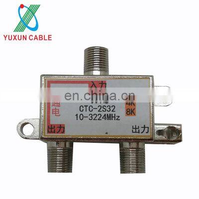 OEM 4K 10-3224MHz Indoor 6 Way CATV Splitter photo-2