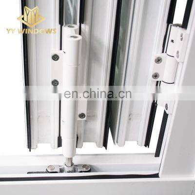 Australia AS2047 Simple Design Aluminum Double Glass Bifolding Windows For House