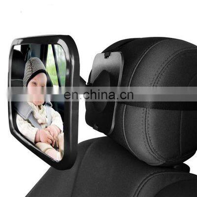 Baby Car Mirror Adjustable Car Back Seat Rearview Facing Headrest Mount Child Kids Infant Baby Safety Monitor car Accessories