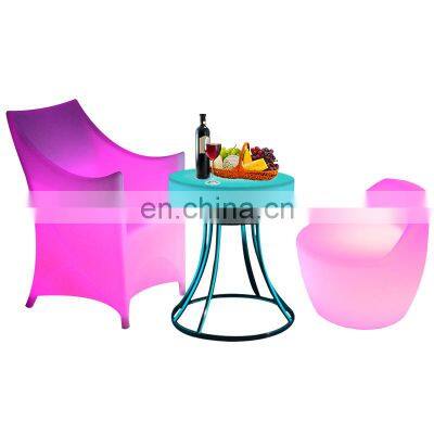 Outdoor Indoor Used Nightclub Lounge Huel Bars Restaurant Furniture Chairs Revolving Chair Recliner Sofa Set LED Bar Furniture photo-3