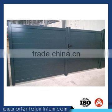 Aluminium outdoor gate design