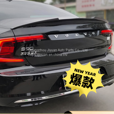 Volvo S90 True Carbon Tail 17-23 S90 Blade Tail, Carbon Fiber Pressure Wing Sports Modified photo-5