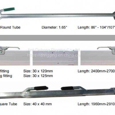 Wholesale Adjustable Aluminum Shoring Beam Steel Load Bar Stabilizer Cargo Bar photo-4