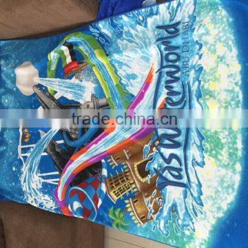 Elegant Cozy eco-friendly water absorbent microfiber printed beach towel                        
                                                                                Supplier's Choice