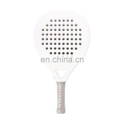 Customized 365g Full Carbon 3K 12K 18K Padel Racket For Professional Training photo-4
