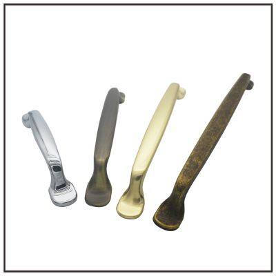 Hardware Textured Aluminum Alloy Handles, High Quality Wardrobe Cabinet Drawer Door Pulls Knobs Furniture Handle photo-3