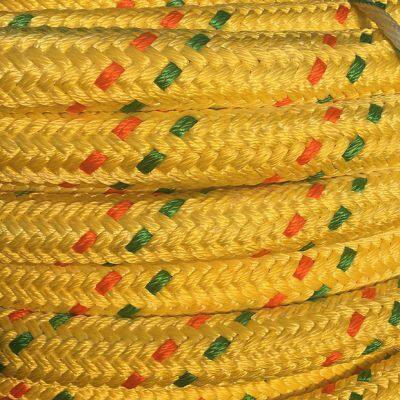 Good Abrasion Resistance/Polyester Cover/Double Braided UHMWPE Mooring Rope LDMAX PLUS photo-4