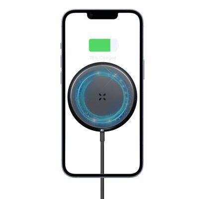 Wireless Magnetic Charger Portable Charging Station 15 W High Power Safe and Efficient Fast Charge