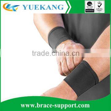Copper Nylon Wrist Sleeve for Cycling/Hiking, Customized Sport Compression Wrist Sleeve