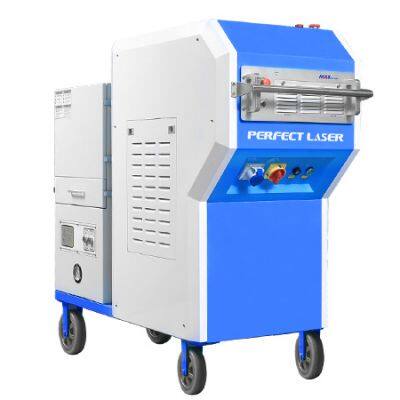 100w 200w Industrial Laser Metal Cleaning Derusting Machine