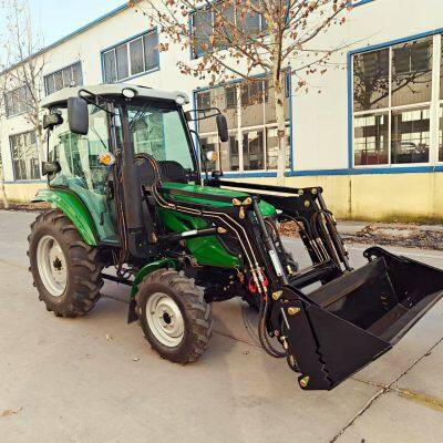 Tractor Loader Backhoe 50hp Tractor With Front End Loader and Backhoe