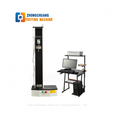 China Manufacturer's Single Column Electronic Tensile Strength Pull for Test Machine Custom Sample for Plastic Testing Equipment