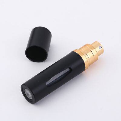 Bottom Refill 5 ml 8 ml Metal Perfume Atomizer Travel Portable Refillable Leakproof Mini Spray Bottle photo-3