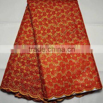 L396-4 high quliaty african swiss voile dry lace fabric