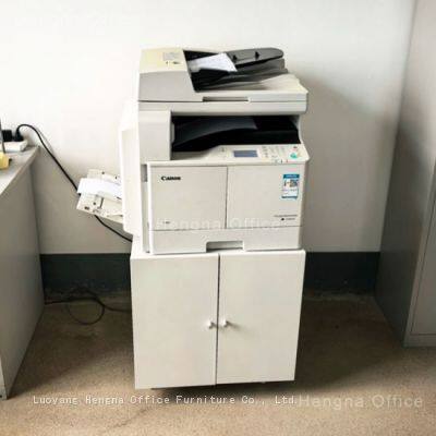 HN-LW9 Steel Machine Cabinet With Lockable Wheels, Heavy Duty Metal Printer Stand for Multifunction Laser Printer Support for Professional Agency photo-3