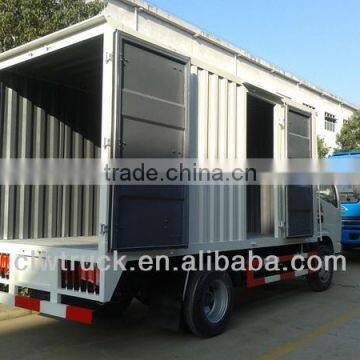 Factory Price Dongfeng 5ton dry cargo box truck van