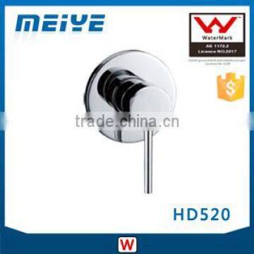 HD520 40mm Watermark Australian Standard Shower Mixer Round Style Wall Mount Bathroom Faucet