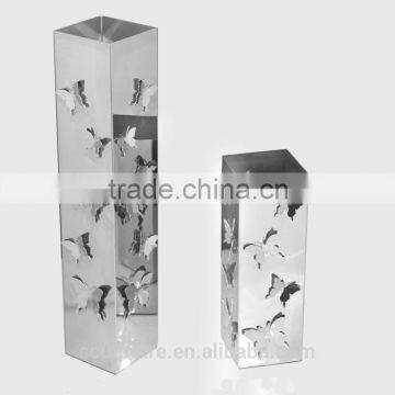 stainless steel interior decoration flowerpot/flowerpot sculpture