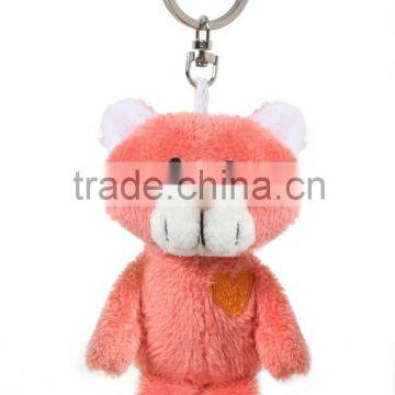 plush stuffed cat keychain , plush keychain cat , plush cat keychain