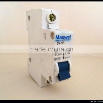 C45N high frequency mini circuit breakers for lighting distribution