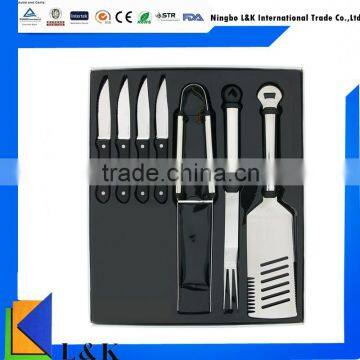 7 pieces barbecue tools set/charcoal bbq grill/bbq tool set