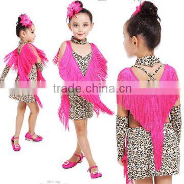 Children ballroom dance stage performance clothing