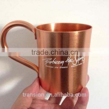 Classic mule mug, Moscow mule mug, Moscow Mule Copper Mug - 16 oz. Straight Lip 100% Copper