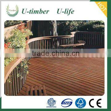 Delicate colors WPC decking flooring clips