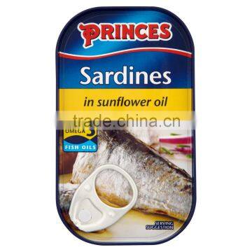 Princes Sardines in Sunflower Oil