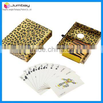 Gold Paper Playing Cards Gift Set Packed with Gift Box