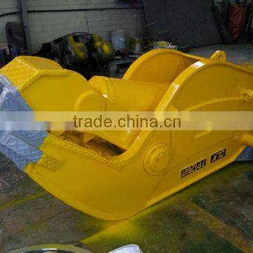 excavator stationary crusher