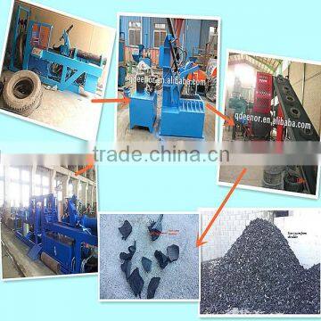 low price quality crumb rubber tire recycling into reclaimed rubber machine