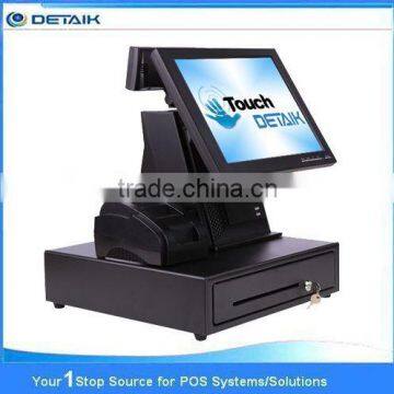 DTK-POS1508 Factory Supply 15 Inch All in one POS Touch Screen Computer